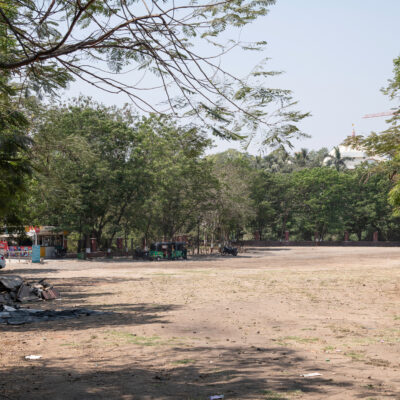 Narmada Park Outside Parking View